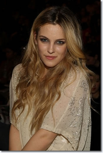 Elvis Presley's granddaughter Riley Keough attends the Anna Sui 2008 Fall Collection during Fashion Week, Wednesday, Feb. 6, 2008, in New York