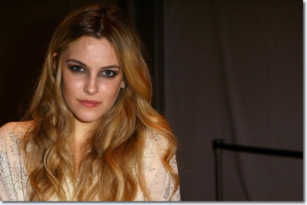 Elvis Presley's granddaughter Riley Keough attends the Anna Sui 2008 Fall Collection during Fashion Week, Wednesday, Feb. 6, 2008, in New York