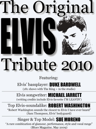 The Original Elvis Tribute Show: Europe 2010