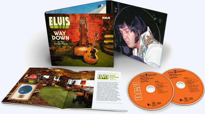 'Elvis : Way Down In The Jungle Room' 2 CD Set.