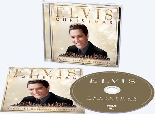 'Elvis Presley: Christmas With Elvis And The Royal Philharmonic Orchestra' CD.