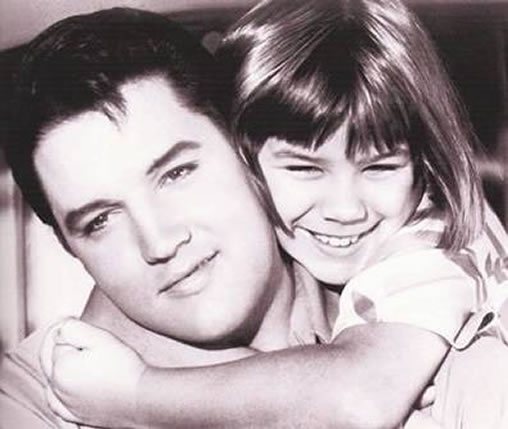 Elvis Presley and Donna Butterworth.