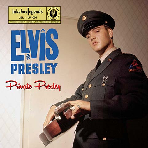 'Private Presley' vinyl LP.