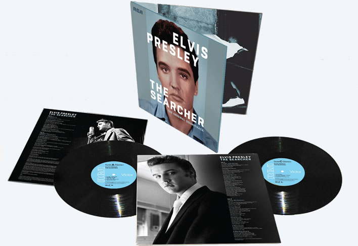 Elvis Presley: The Searcher (The Original Soundtrack) 2 LP Record Set.